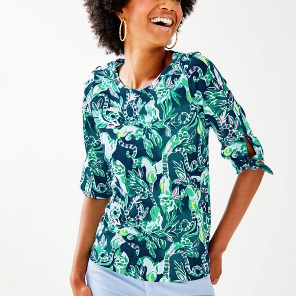 LILLY PULITZER Preston top size small - Picture 1 of 7